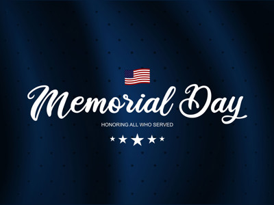 Holiday Hours: Memorial Day 2026